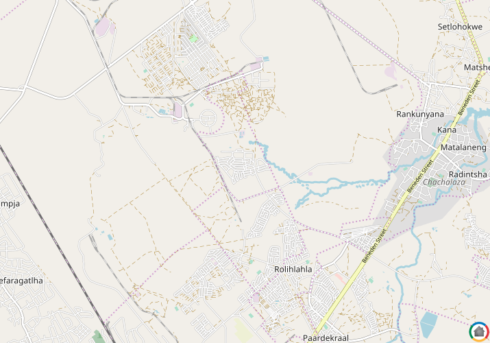 Map location of Meriting